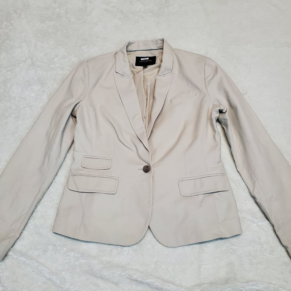 Banana Republic Cream Blazer
